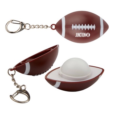 Football SPF15 Lip Balm with Keychain