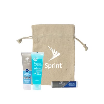 Aloe Up Small Sunkissed Drawstring Kit